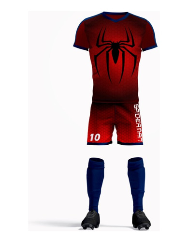 Uniformes De Futbol, Diseño  Spider Man   (10 Pzs) 