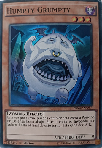 Yugioh! Humpty Grumpty Wsup-sp037 1st Edi Sr