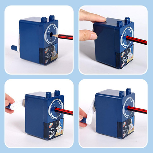 Afilador Manual Ergonómico Para Lápices De Colores