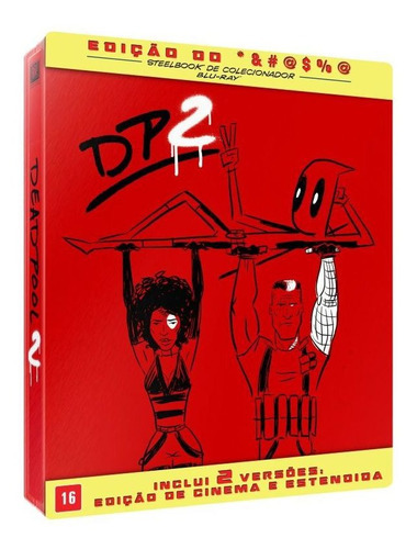 Deadpool 2 - Edição Steelbook - 2 Blu-ray