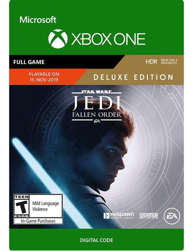 Star Wars Jedi Fallen Order Deluxe  - Xbox One / Series X/s