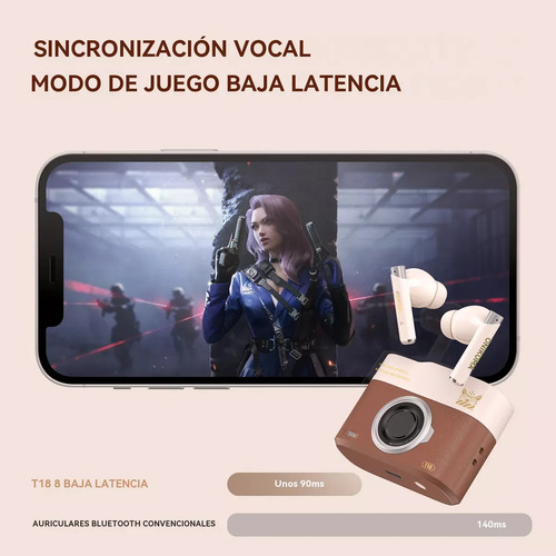 Audifonos Inalambricos In Ear Amarillo