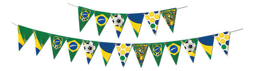 Faixa Decorativa Brasil Copa Do Mundo 1 Uni Festcolor