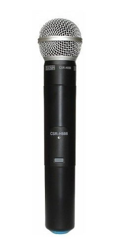 Microfone Sem Fio Csr Prof H888 X-888 Uhf Prof 50 Canais Pll
