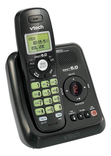 Imagen 2 de 2 de Teléfono inalámbrico VTech CS6124 negro