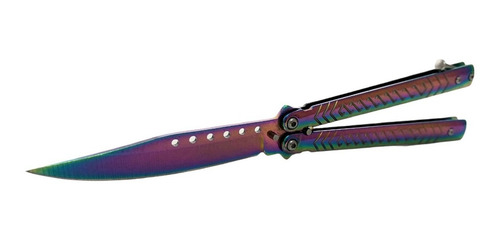 Sevillana Navaja Mariposa 21.5 Cm Tornasolada