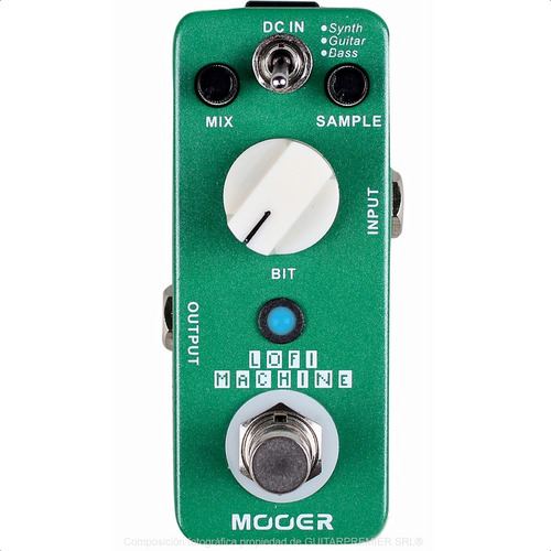 Pedal De Efecto Mooer Lofi Machine Sample Reducing Guitarra