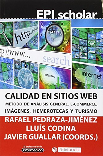 Libro Calidad En Sitios Web Metodo De Analisis General  De V