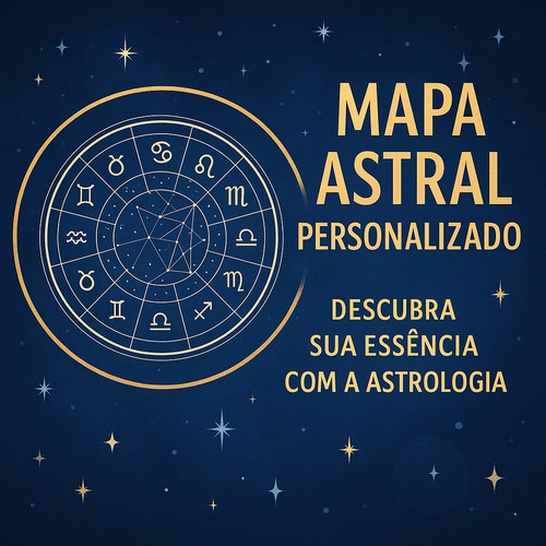 Mapa Astral Personalizado Com Interpretação Completa