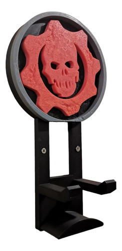 Soporte De Pared Para Control Y Audífonos Gears Of War