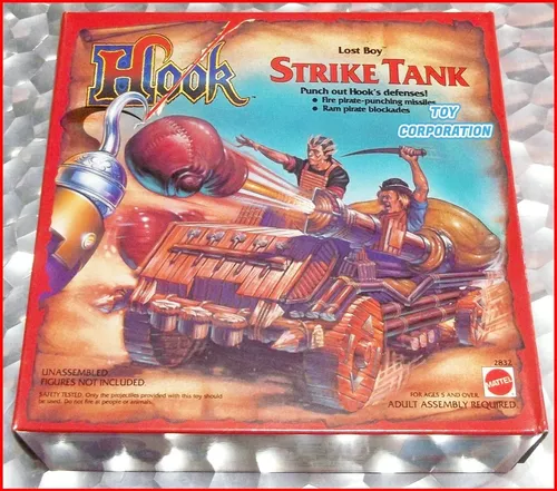 Hook Strike Tank Lost Boy Mattel Tanque Carro De Asalto 1991