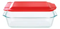 Comprar Fuente Pyrex Vidrio 3 L C\u002F Tapa Horno Freezer Tienda Pepino