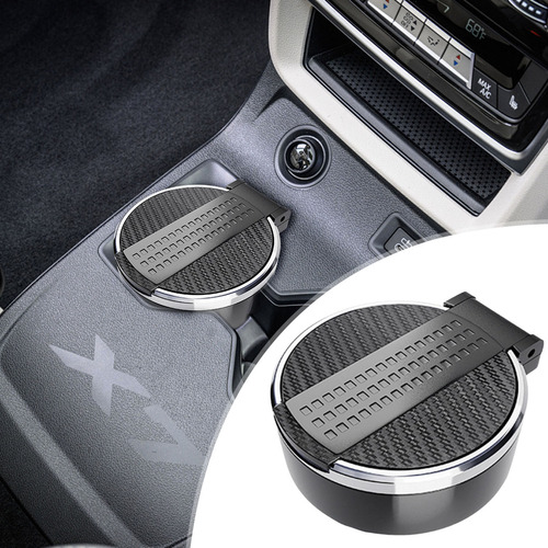 Cenicero Para Coche Con Tapa, Cenicero Para Coche Utilitario