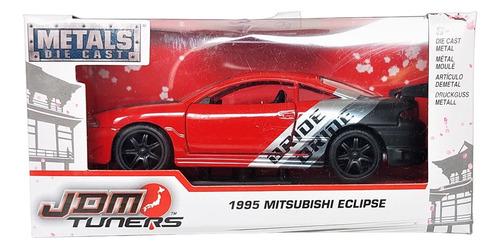 Auto Escala Mitsubishi Eclipse 1995 Escala 1/32 Metal Jada