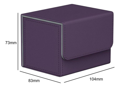 2x Premium Trading Card Deck Box Storage Para Mtg Card