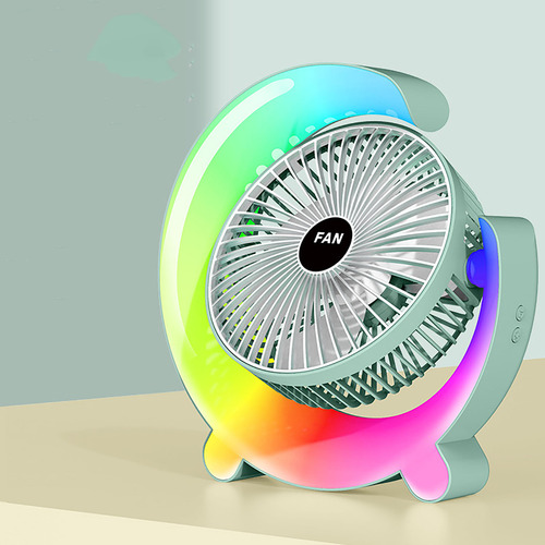 Ventilador De Escritorio Doméstico Con Carga Usb A Color Run
