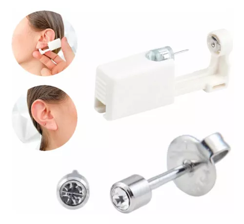 Perforador de orejas Perforación desechable portátil sin dolor