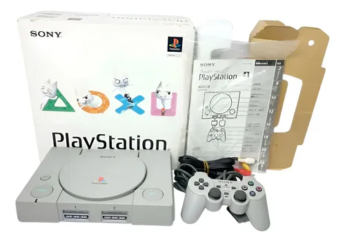 Console Playstation 1 Na Caixa Cfi -9000 01 -controle Dualshock