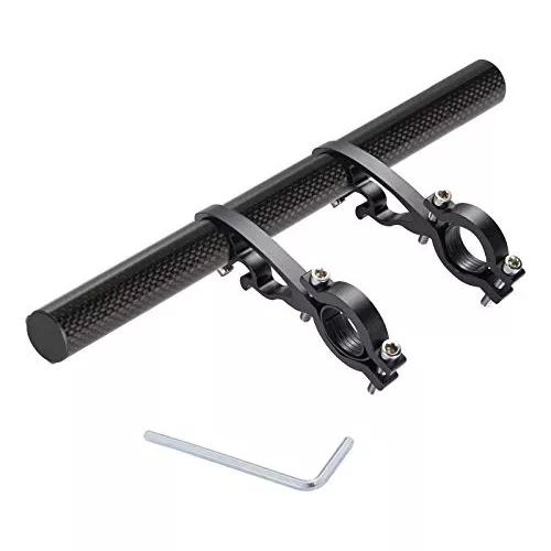 Extensión extensor de manillar de bicicleta MTB para niños, accesorios de  soporte de bicicleta de aleación de aluminio de 11.8 pulgadas, accesorios