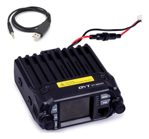 Qyt Kt-8900d Transceptor Móvil 25w Vhf Mhz Uhf Mhz Banda Dua