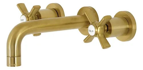 Grifo Baño Laton Cepillado