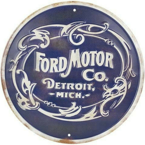 Cartel Ford Motor Company Detroit Mi - A Pedido_exkarg