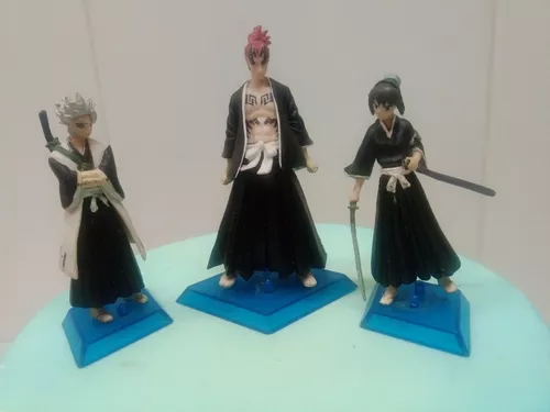 Bonecos Anime - Saga Bleach - 9 Personagens - Bases