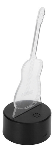 Lámpara Con Interruptor Táctil 3d Para Guitarra, Luz Nocturn