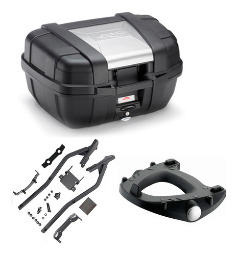 Baul Trasero 52 L Con Soporte P/ Honda Vfr Cross Runner 800