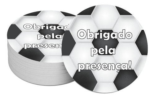 30 Etiquetas Adesivas 4cm Futebol Copa Jogador