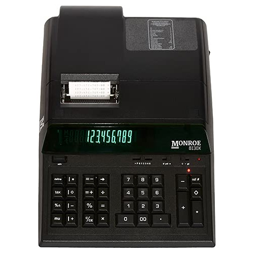 Calculadora Impresion Resistente Monroe 8130x Para Compra