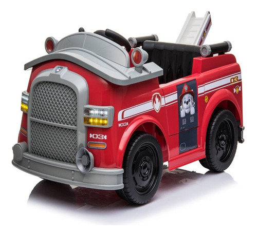 Carro Eletrico Infantil 12v Patrulha Canina Bombeiro