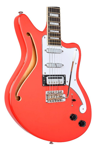Imagen 4 de 6 de D'angelico Premier Series Bedford Sh Fiesta Red