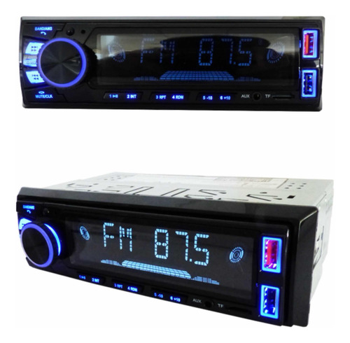 Radio P/ Auto Dezzer Modelo-830s 1500w 2 X Usb Bluetooth