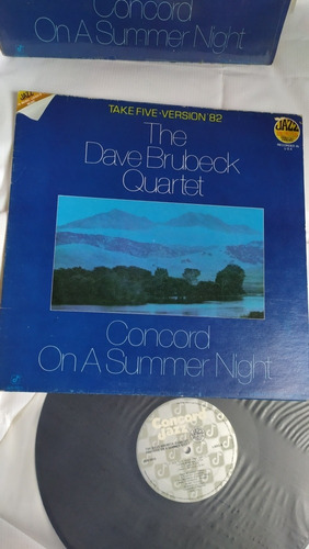 The Dave Brubeck Concord On A Summer Night Disco De Vinil Or