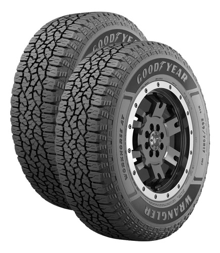 2 Llantas Goodyear 235/75r15 Wrangler Workhorse At 109s