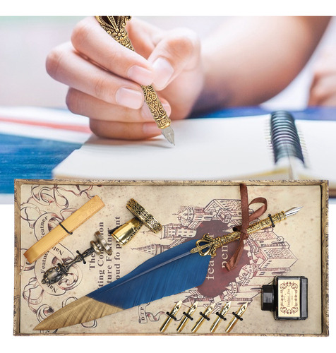 Juego De Plumas Y Bolígrafos De Tinta Para Escribir Y Dibuja