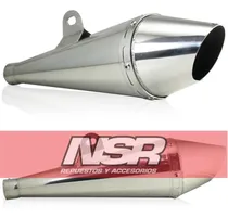 Comprar Escape Cromado Custom Chopper Cafe Racer Bobber Tracker Nsr