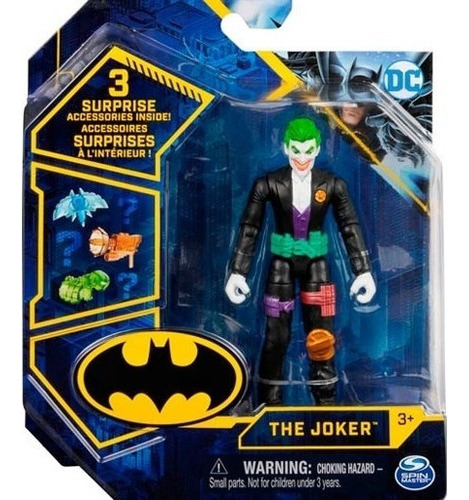 Spin Master Dc The Joker Traje Negro 10cm