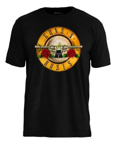 comprar Camiseta Guns N' Roses Oficial Licenciada Stamp Original