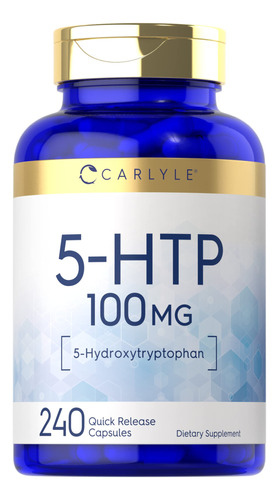 Suplemento Carlyle 5htp 100 Mg 240 Cápsulas 5-hidroxitriptóf