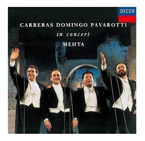 Pavarotti Luciano Carreras Domingo Pavarotti In Concert Shm-