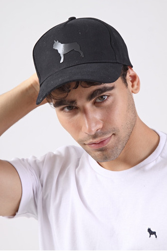 Gorra Bravo Jeans Chien De Gabardina Negra