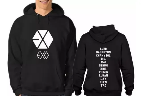 Blusa De Frio Casaco Moletom Exo
