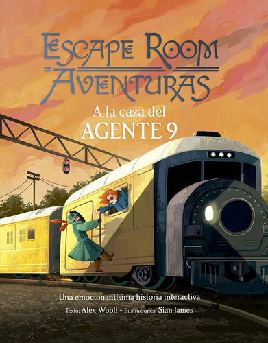 Libro Escape Room Aventuras. A La Caza Del Agente 9 - Woo...
