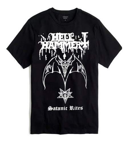 Playera Hellhammer,black,metal,death,rock,dark.