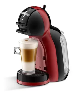 Cafetera Nescafé Dolce Gusto Mini Me automática roja y negra para cápsulas monodosis 230V