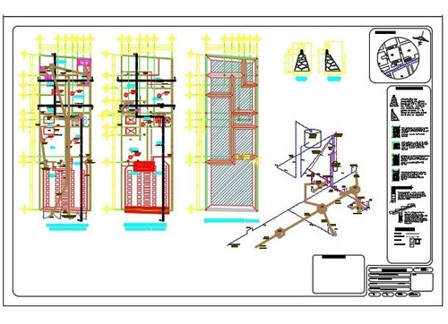 Proyecto Arquitectónico Casa Habitación 8 X 24 M Pdf Dwg (Usado)