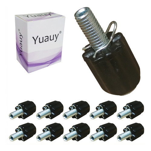 Yuauy 10 Piezas M5 Index Desviador Cable Parada Con Tubo De