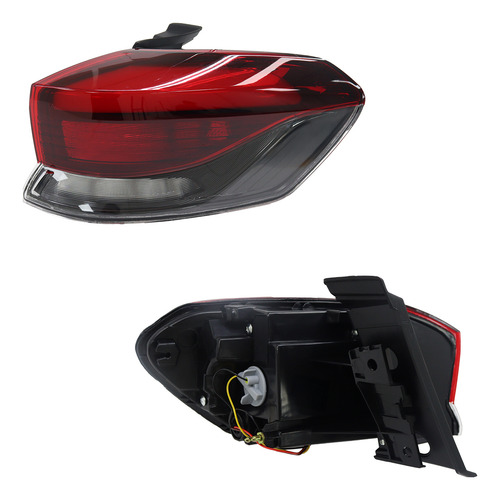 Lanterna Traseira Pulse 2022 2023 2024 Bicolor Led